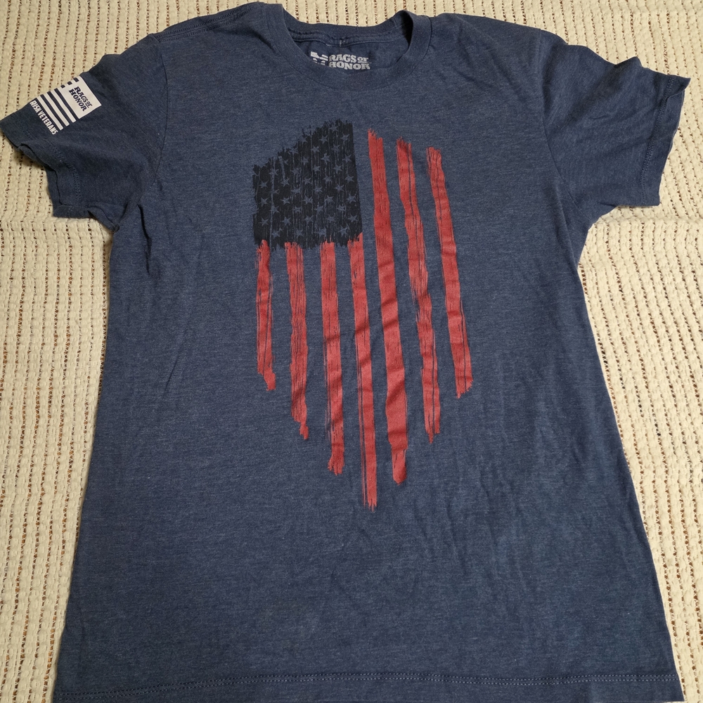 Rags Of Honor Blue Graphic T-Shirt